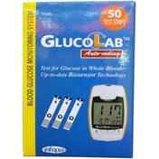 تصویر نوار تست قند خون گلوکولب Glucolab ا Glucolab Blood Suger Test Strips Glucolab Blood Suger Test Strips
