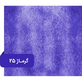 تصویر ملحفه دور کشدار آبی سایز 120 در 220 سانت بسته 5 عددی 