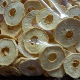 تصویر میوه خشک سیب اسلایس - 100گرم 