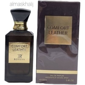 تصویر ادوپرفیوم مردانه روونا مدل COMFORT LEATHER | کامفورت لدر Rovena COMFORT LEATHER For Men 100ml