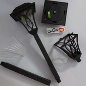 تصویر لامپ خورشیدی حیاط ۶ تایی Arizier مدل HW-6002 