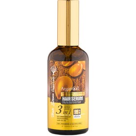 تصویر سرم مو 3 کاره حاوی روغن آرگان حجم 100 میلی لیتر هپی لیدی Happy Lady argan oil 3in1 Hair serum