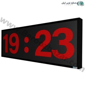 تصویر ساعت و تقویم دیجیتال دیواری مدل MCDT-58170 سایز ۵۸ در ۱۷۰ سانتیمتر چرخشی 