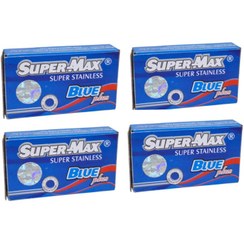 تصویر تیغ یدک سوپرمکس مدل پلاس چهار بسته 10 عددی 