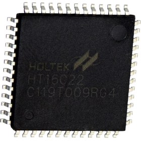 تصویر SMD آی سی LCD درایور HOLTEK HT16C22 پکیج LQFP52 