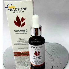 تصویر سرم صورت لکتون تونر سرمی و پاکسازی کننده lactone 