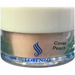 تصویر پودر کاشت ناخن لورنزو Lorenzo سفید 