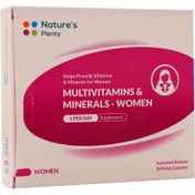 تصویر کپسول مولتی ویتامین و مینرال بانوان نیچرز پلنتی ۳۰ عددی 