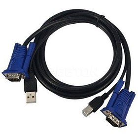 تصویر کابل 1.8 متری D-Link KVM مدل DKVM-CU ا D-Link DKVM-CU 180 CM 2 in 1 USB KVM Cable D-Link DKVM-CU 180 CM 2 in 1 USB KVM Cable