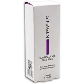 تصویر ژل کرم ترمیم کننده زخم باز حجم 15 میلی لیتر ژیناژن Ginagen Surgical Fade Gel Cream 15 ml