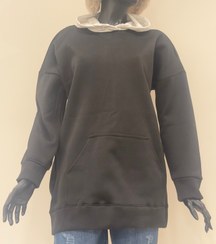 تصویر هودی - مشکی تک رنگ 