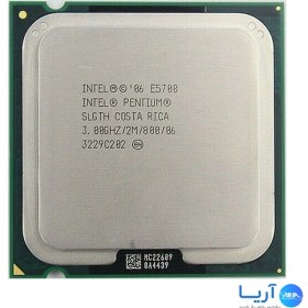 تصویر سی پی یو اینتل Pentium E5700 Intel Pentium E5700 CPU