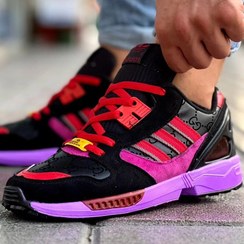 خرید و قیمت کتانی مردانه adidas zx 8000 قرمز زرد(ارسال