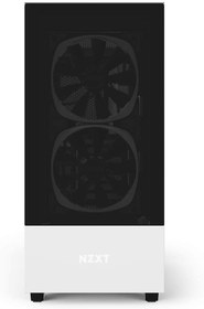 تصویر کیس کامپیوتر ان زی ایکس تی H510 Elite RGB Mid Tower سفید NZXT H510 Elite RGB Mid Tower White Computer Case