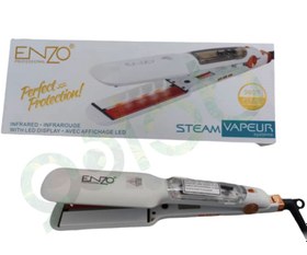 تصویر اتو مو کراتینه بخاردار انزو پروفیشینال مدل EN-3995 ا ENZO Strong Steampod Professional infrared ray Private Label Steam Pod Hair Straightener And Curler For African Hair EN-3995 ENZO Strong Steampod Professional infrared ray Private Label Steam Pod Hair Straightener And Curler For African Hair EN-3995