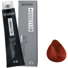 تصویر کیت رنگ مو سلتون (Celltone) شماره 7.4 بلوند مسی متوسط Celltone hair color