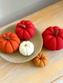 تصویر کدو دکوری تدی ست ۲ عددی - مشکی 