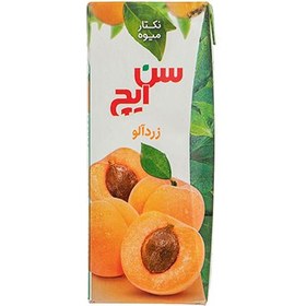 تصویر نکتار زردآلو سن ایچ – 200 میلی لیتر Sunich Apricot Nectar - 200 ml