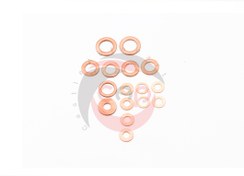 تصویر واشر مسی موتور 16 تکه نیسان دیزل 