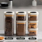 تصویر ظرف حبوبات و ادویه 3سایزgoodgrips(اکرلیک) 