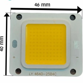 تصویر ال ای دی 12 ولت مهتابی 50 وات سایز 4640 COB 12V COB 12V