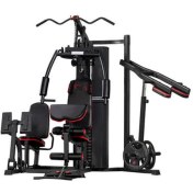 تصویر دستگاه بدنسازی چندکاره ال اس فیتنس مدل MS-635S سه ایستگاهی 