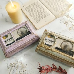 تصویر جعبه موزیکال و جواهرات Best Wishes (بهترین آرزوها) - مدل 2 