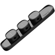 تصویر نگهدارنده کابل مغناطیسی بیسوس ACWDJ-01 - مشکی Magnetic cable organizer Baseus Peas ACWDJ-01