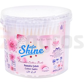 تصویر گوش پاک کن 300 عددی alo shine 300 alo shine ear cleaners