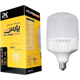 تصویر لامپ LED استوانه 15 وات (تابان) E27 مهتابی پارس کیمیا 