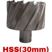 تصویر مته گردبر HSS عمق سوراخ‌کاری ۵۰ میلی‌متر 