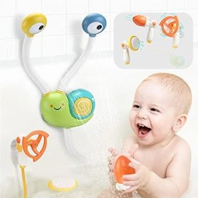 تصویر دوش حمام مدل حلزون Snail shower head 810 