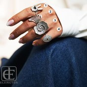 تصویر انگشتر ورشو مدل مینیمال کد 0024 