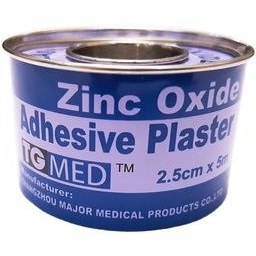 تصویر چسب پارچه ای زینک اکساید تی جی مد عرض ۲/۵ سانت TG MED Zinc Oxide Adhesive Plaster 2.5cm
