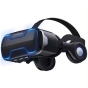 تصویر عینک واقعیت مجازی شاینکن مدل G02ED با هدفون ANC و لنز HD ضد اشعه آبی Shinecon G02ED Virtual Reality Headset with ANC Headphones & HD Blue Light Filter Lenses
