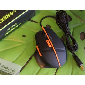 تصویر ماوس مخصوص بازی گرین مدل GM601 Green GM601 Gaming Mouse