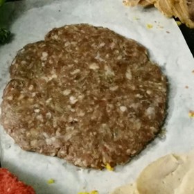 تصویر همبرگر 95درصد گوشت تازه 