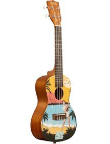 تصویر Kala Learn To Play Elvis Blue Hawaii Concert Ukulele Starter Kit 