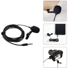 تصویر میکروفون یقه ای لاوالیر مدل JH-043 Lavalier JH-043 Microphone