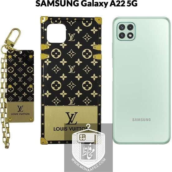 Case for Samsung Galaxy A22 5G - Louis Vuitton Logo