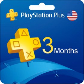 تصویر گیفت کارت پلی استیشن پلاس - عضویت سه ماهه ا PlayStation Plus Gift Card - 3 Months Membership PlayStation Plus Gift Card - 3 Months Membership