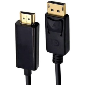 تصویر کابل مبدل Display Port به HDMI طول 1.8 متر ROYAL Display to HDMI 1.8m Cable ROYAL