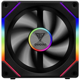 تصویر فن کیس گیم دیاس مدل AEOLUS P2-1203 GAMDIAS AEOLUS P2-1203 Case Fan