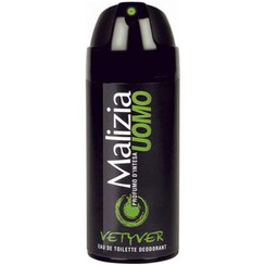 تصویر اسپری بدن مردانه وتیور اومو 150 میل مالیزیا Malizia Vetyver Uomo Spray For Men 150ml