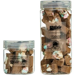 تصویر بستنی خشک شکلات مارشمالو 