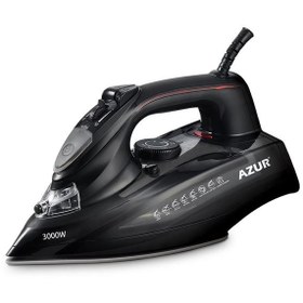 تصویر اتو بخار AZUR مدل AZ-102SI - با قدرت 3000 وات و سیستم ضد رسوب خودکار AZUR steam iron model AZ-102SI - with a power of 3000 watts and an automatic anti-fouling system