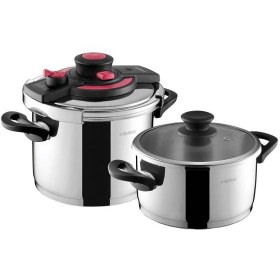 تصویر زودپز دوقلو بلزا مدل BELLEZA 71201/64 BELLEZA PRESSURE COOKER 71201