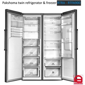 تصویر کالا یخچال-فریزر-دوقلو-زیروات-مدل-900i-E2 900i E2 Twin Zero Watt Refrigerator Freezer