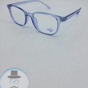 تصویر عینک طبی بدون نمره بلوکات مخصوص کار با کامپیوتر و موبایل کد 1 