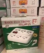 تصویر محافظ برق باخ الکترونیک مدل G6 ظرفیت ۶ پریز با کابل ۵ متر 